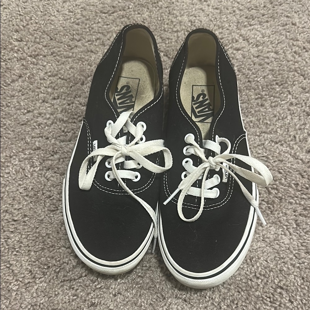 Vans Classic Black and White Sneakers